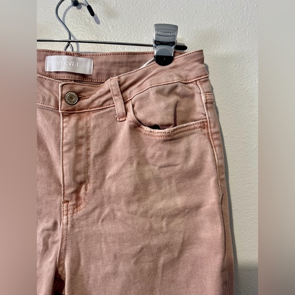 Vervet Pastel 90's Vintage Boyfriend Cropped Flare Jean - Size 28 - Picture 7 of 15